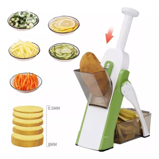 Picador de Verduras y Frutas Multifuncional - Tu Aliado en la Cocina Saludable