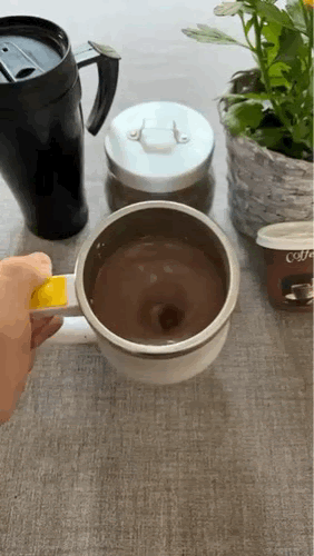 Taza Revolvedor automatico de Cafe MUG