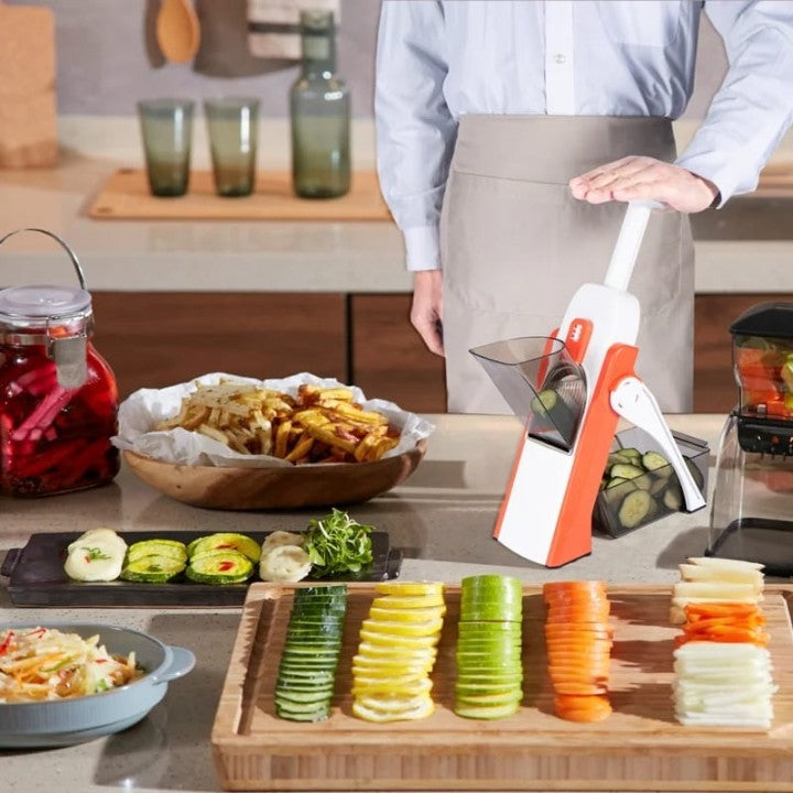 Picador de Verduras y Frutas Multifuncional - Tu Aliado en la Cocina Saludable